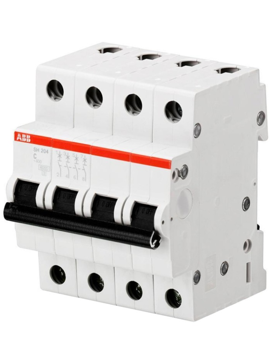 ABB SH204 C32 6кА Выключатель автоматический 4-пол.