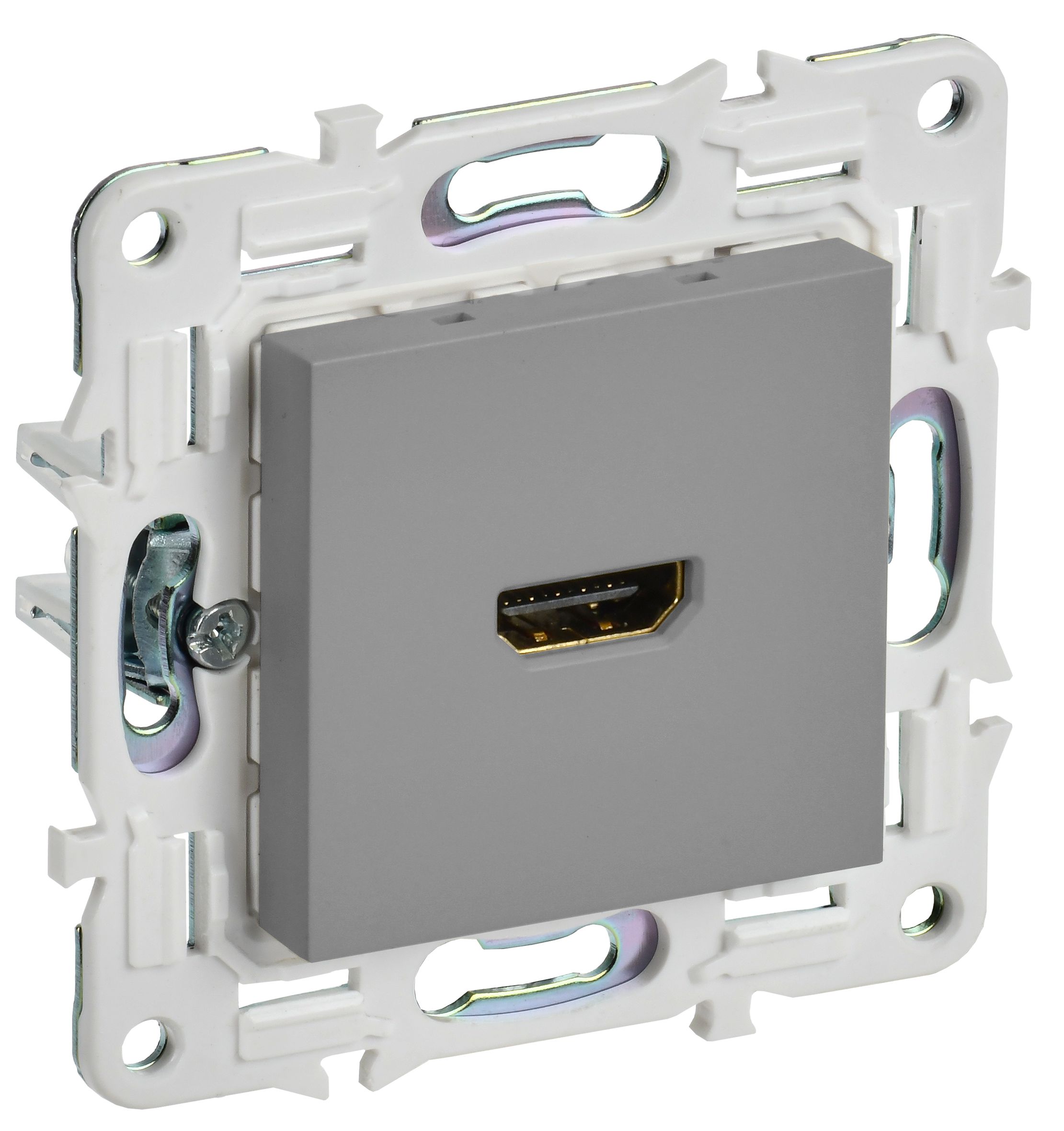 IEK SKANDY Серый Розетка HDMI SK-H01Gr