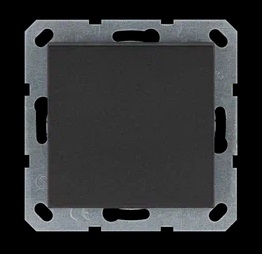 Jasmart G Антрацит Выключатель кнопочный (звонковый) 10A 250V~ 10A 250V~