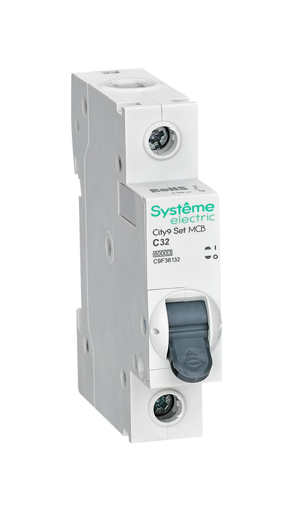 Systeme Electric City9 Set Автоматический выключатель (АВ) С 32А 1P 6kA 230В