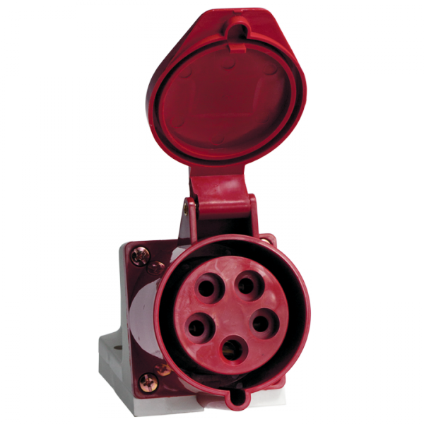 EKF PROxima Розетка стационарная наружная 135 3Р+РЕ+N 63А 380В IP67