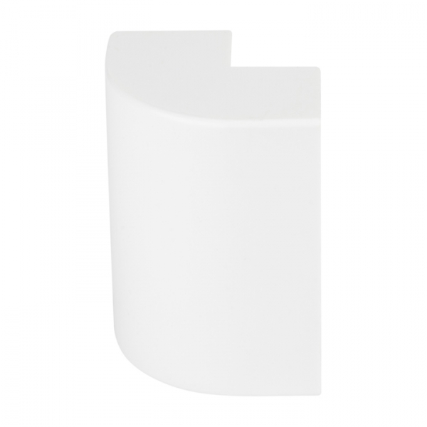 EKF PROxima Угол внешний (25х25) (4 шт) Plast Белый