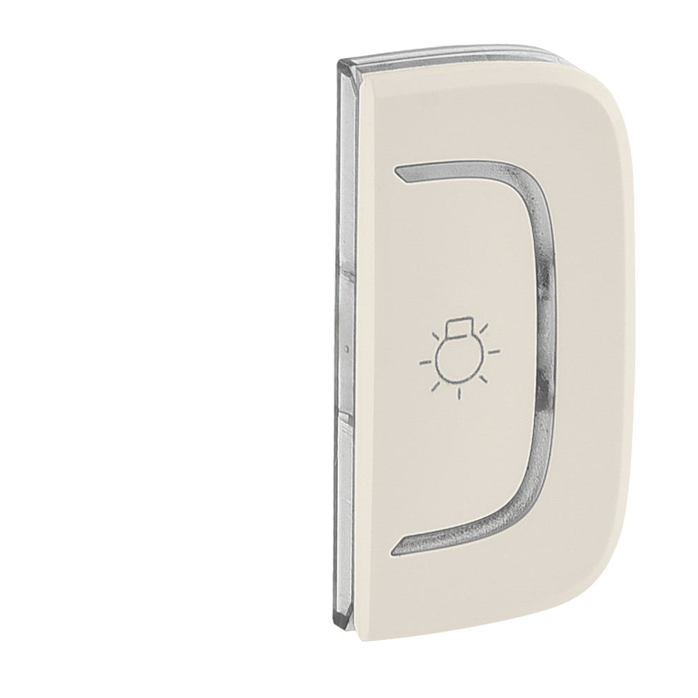 Legrand Valena ALLURE Сл.кость MyHome Накладка  для мех. BUS/SCS с симв. "Осв." 1 мод уст. справа