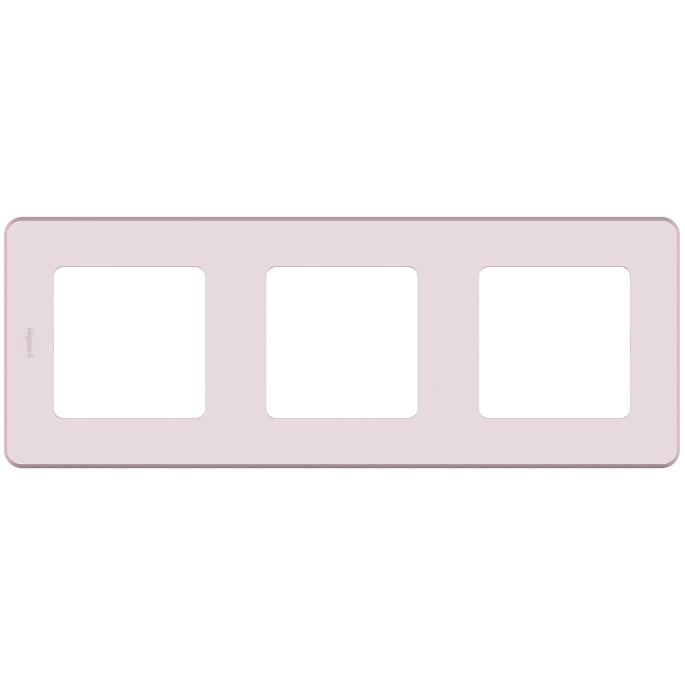 Legrand INSPIRIA Розовый Рамка - 3 поста