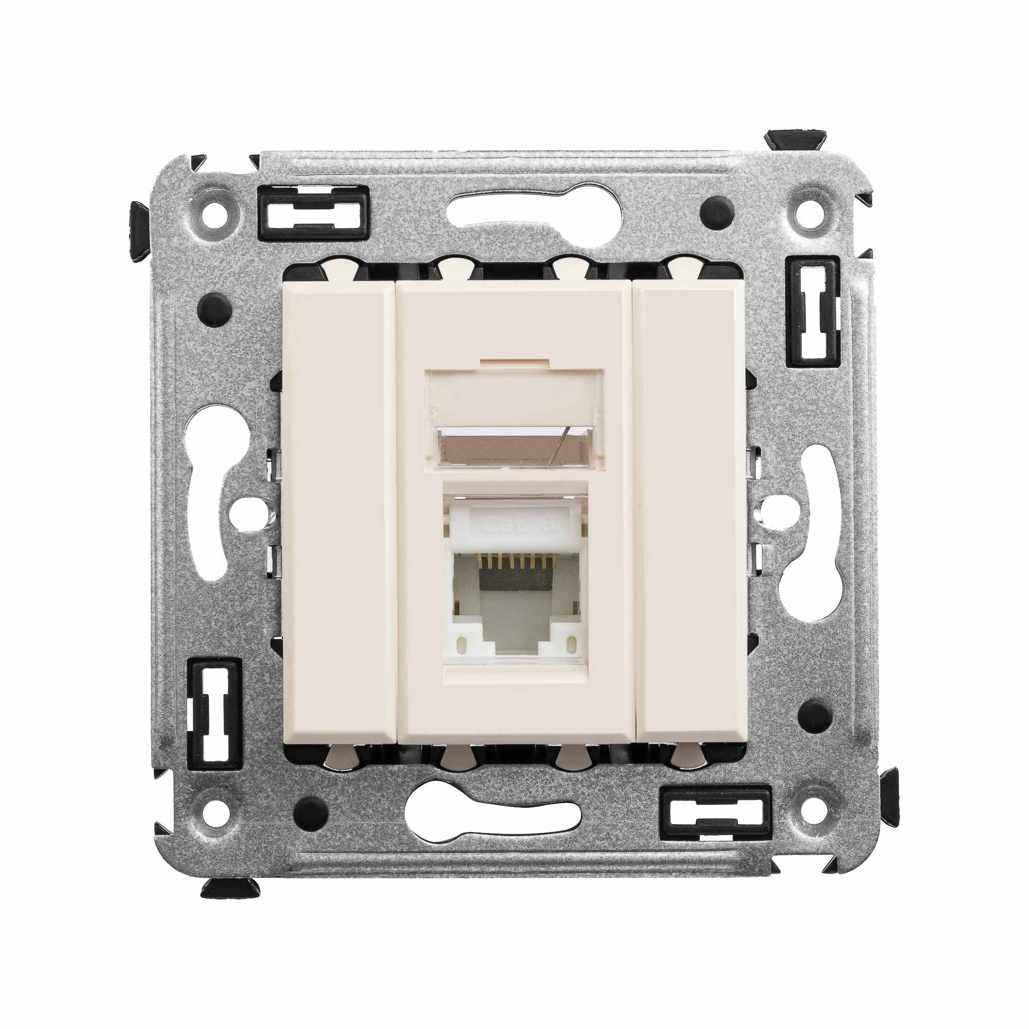 DKC Avanti Ванильная дымка Компьютерная розетка RJ-45 один  категория  6