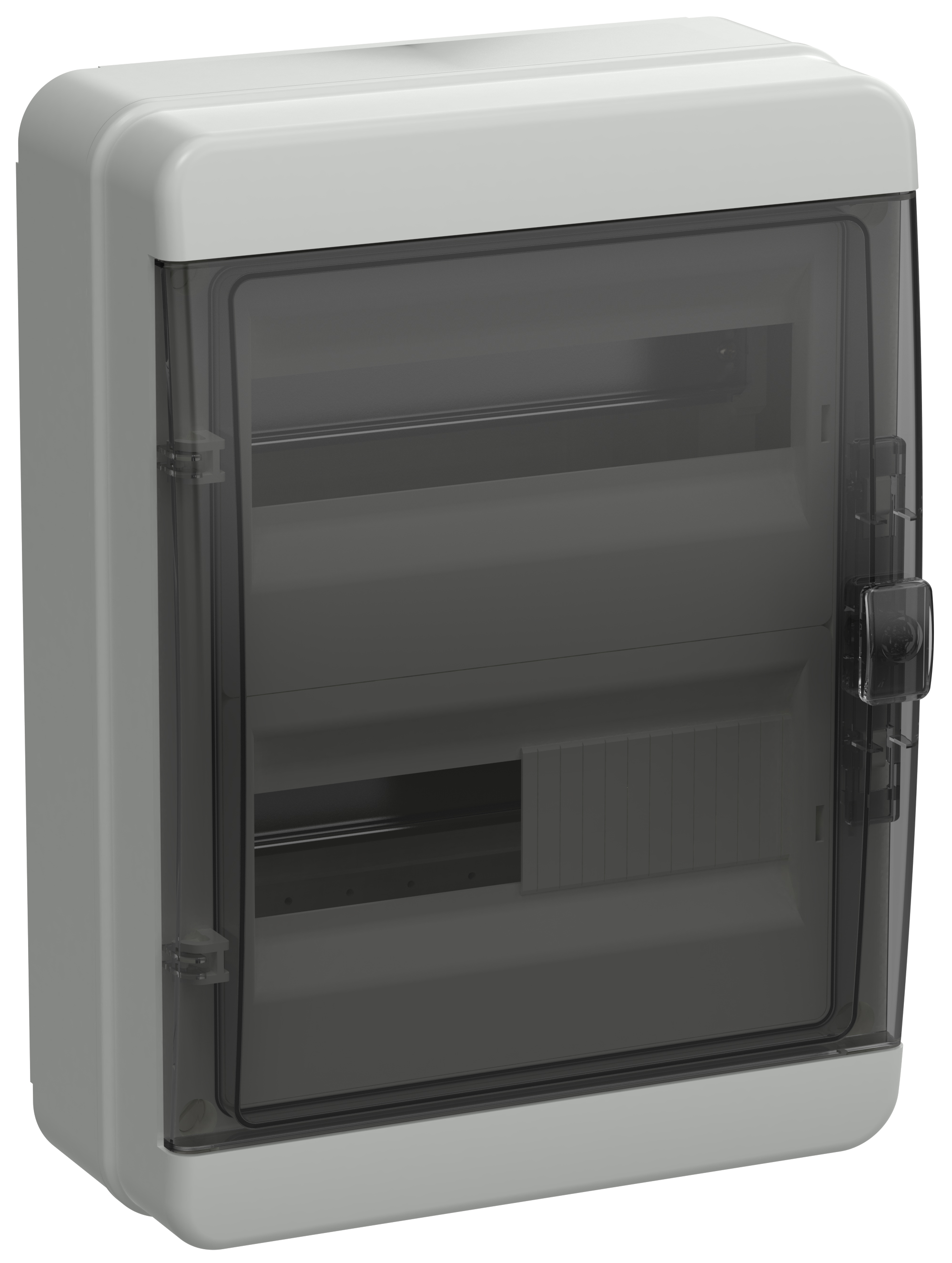 IEK TEKFOR Корпус пласт. КМПн-24 IP65 черн. прозр. дверь
