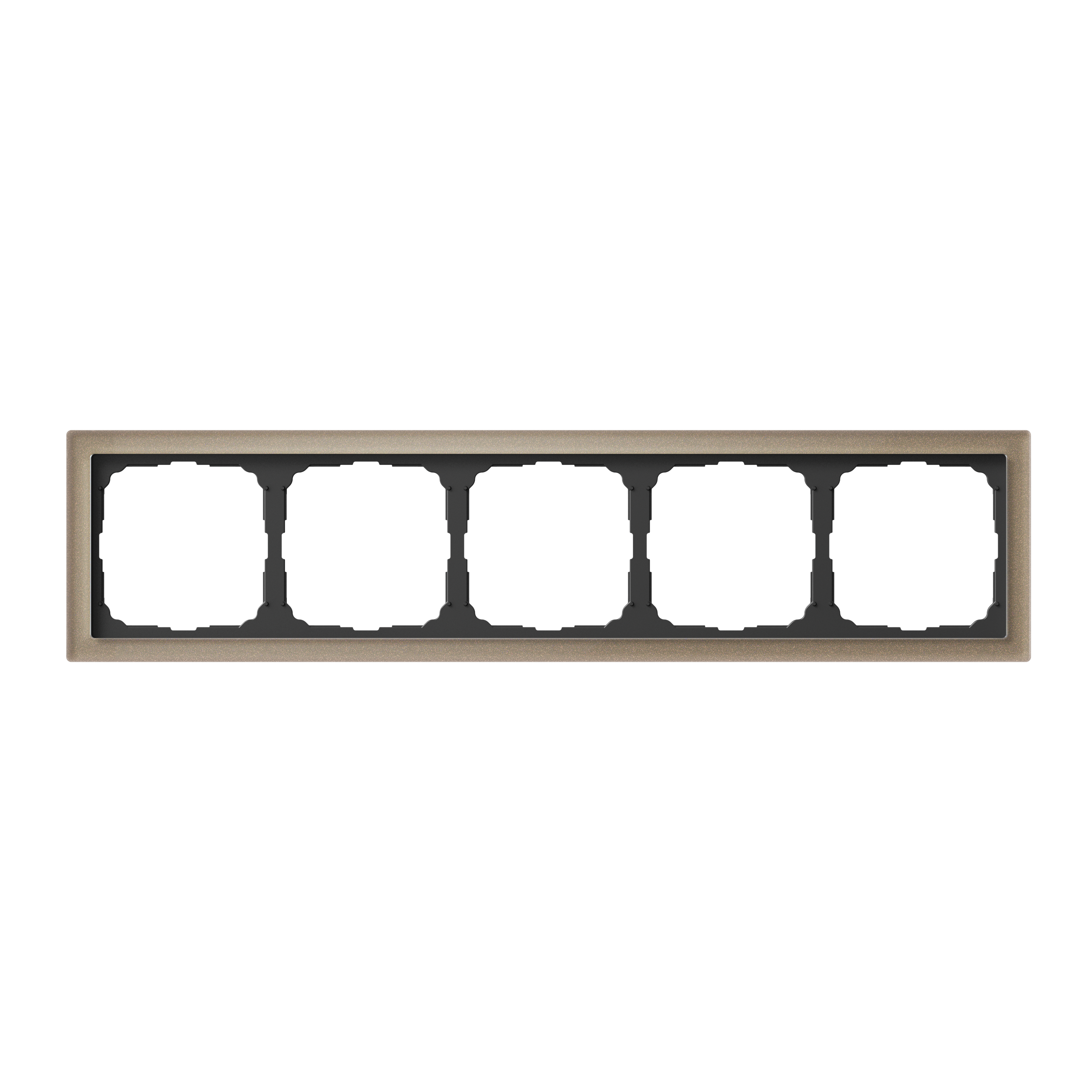 Systeme Electric ArtGallery Pure Органическое стекло Шампань Рамка 5-ая