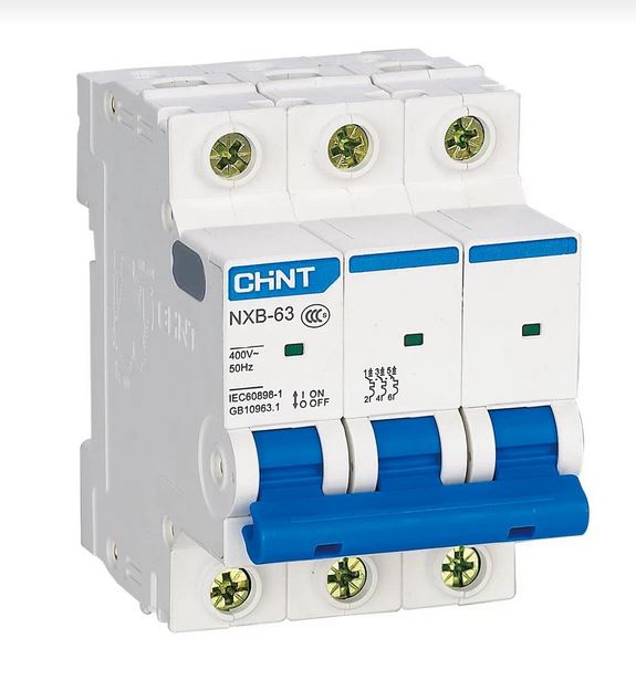 CHINT Авт. выкл. NXB-63S 3P 3А 4.5kA х-ка C (R)