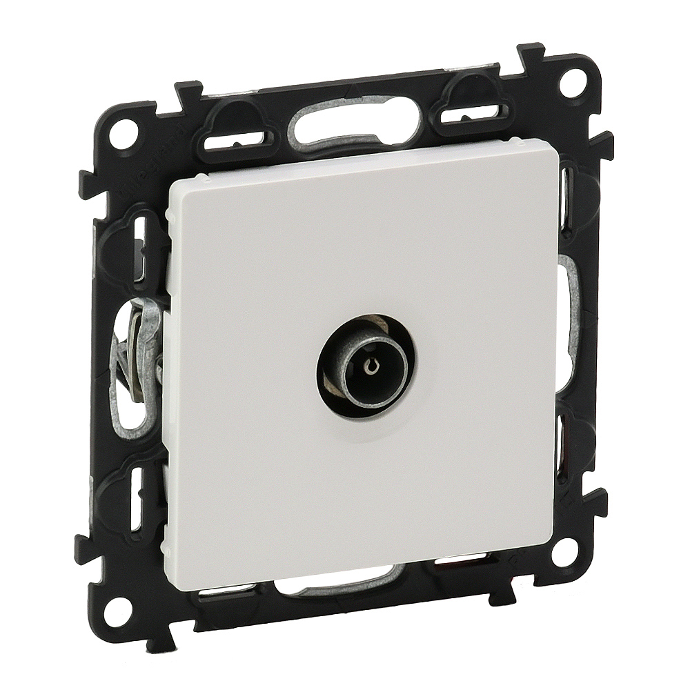 Legrand Valena LIFE DIY Бел Розетка TV оконечная 10дБ 0-862 МГц.