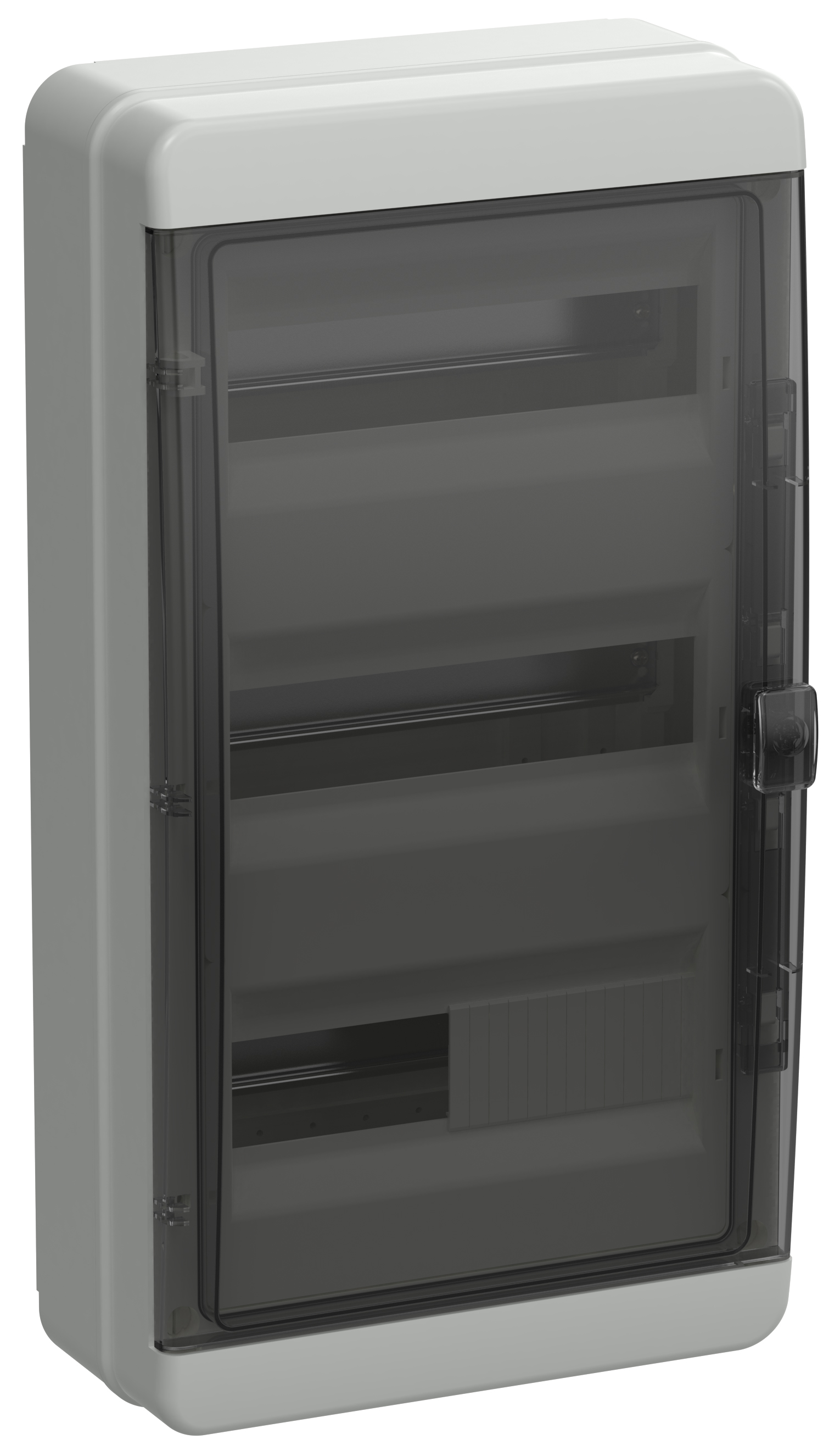 IEK TEKFOR Корпус пласт. КМПн-36 IP65 черн. прозр. дверь