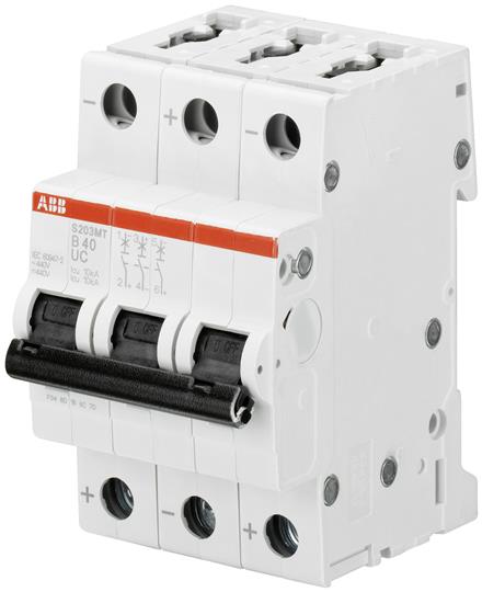 ABB Выключатель автоматический 3-полюсной S203MT K3UC