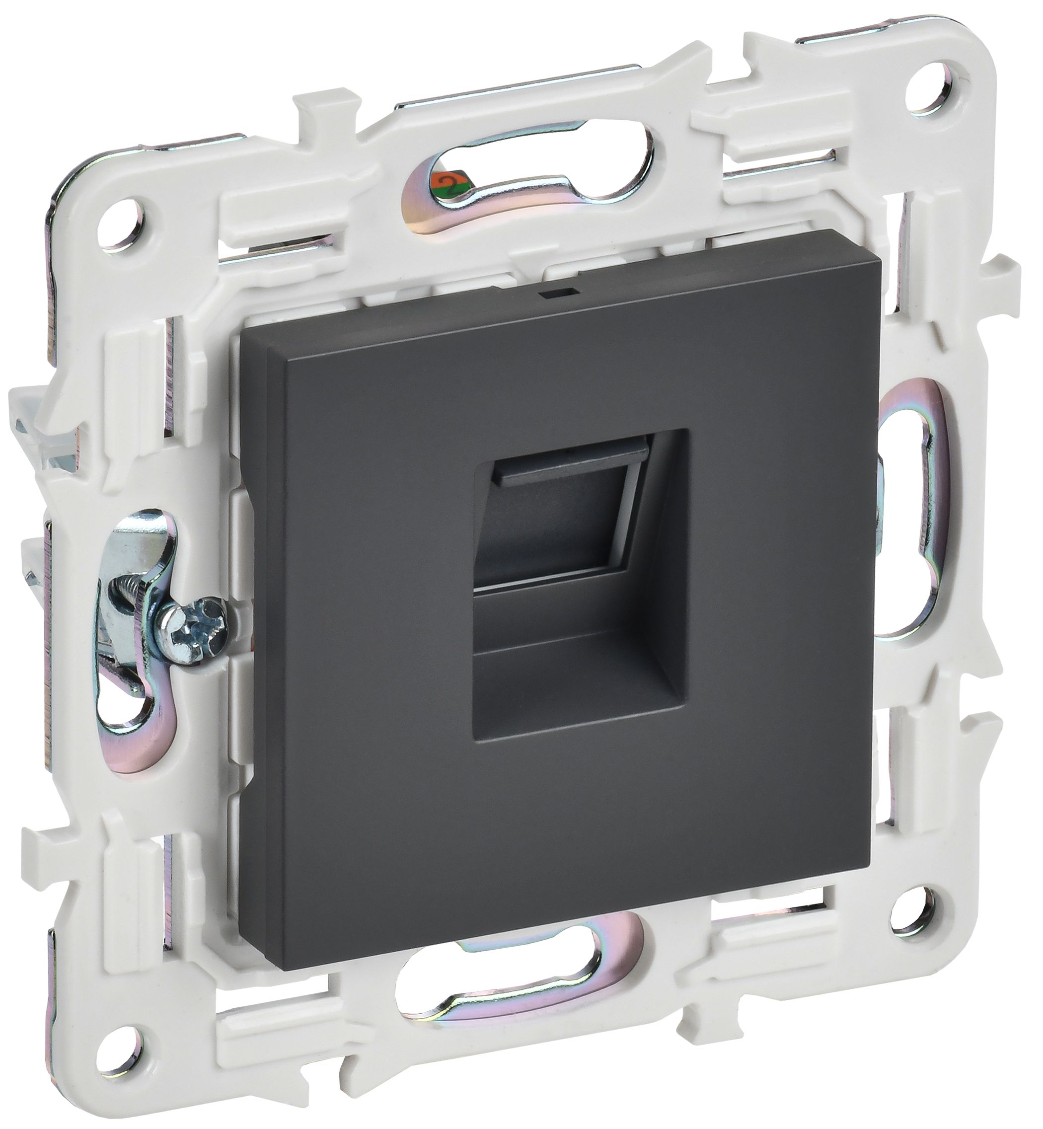 IEK SKANDY Титан Розетка компьютерная RJ45 кат.6 SK-K02T