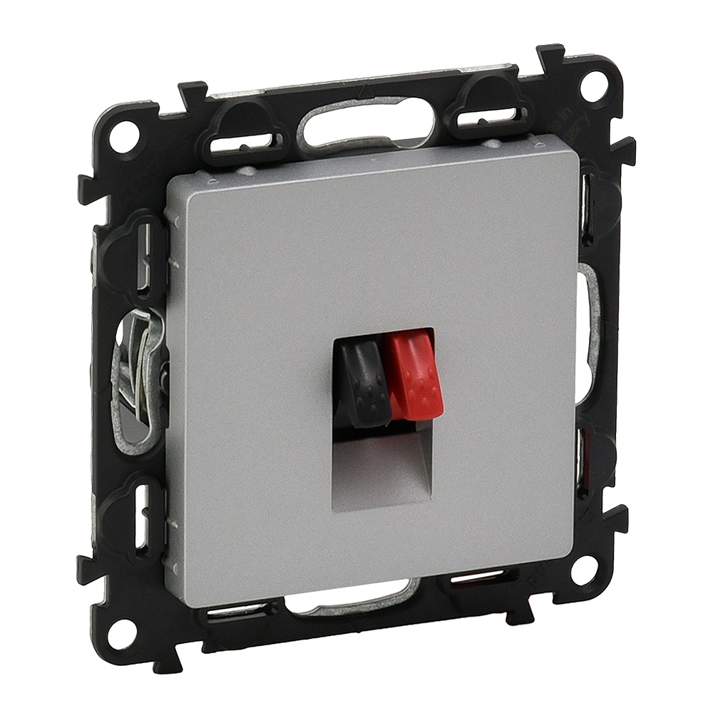 Legrand Valena LIFE DIY Алюм Аудиорозетка 1-ая