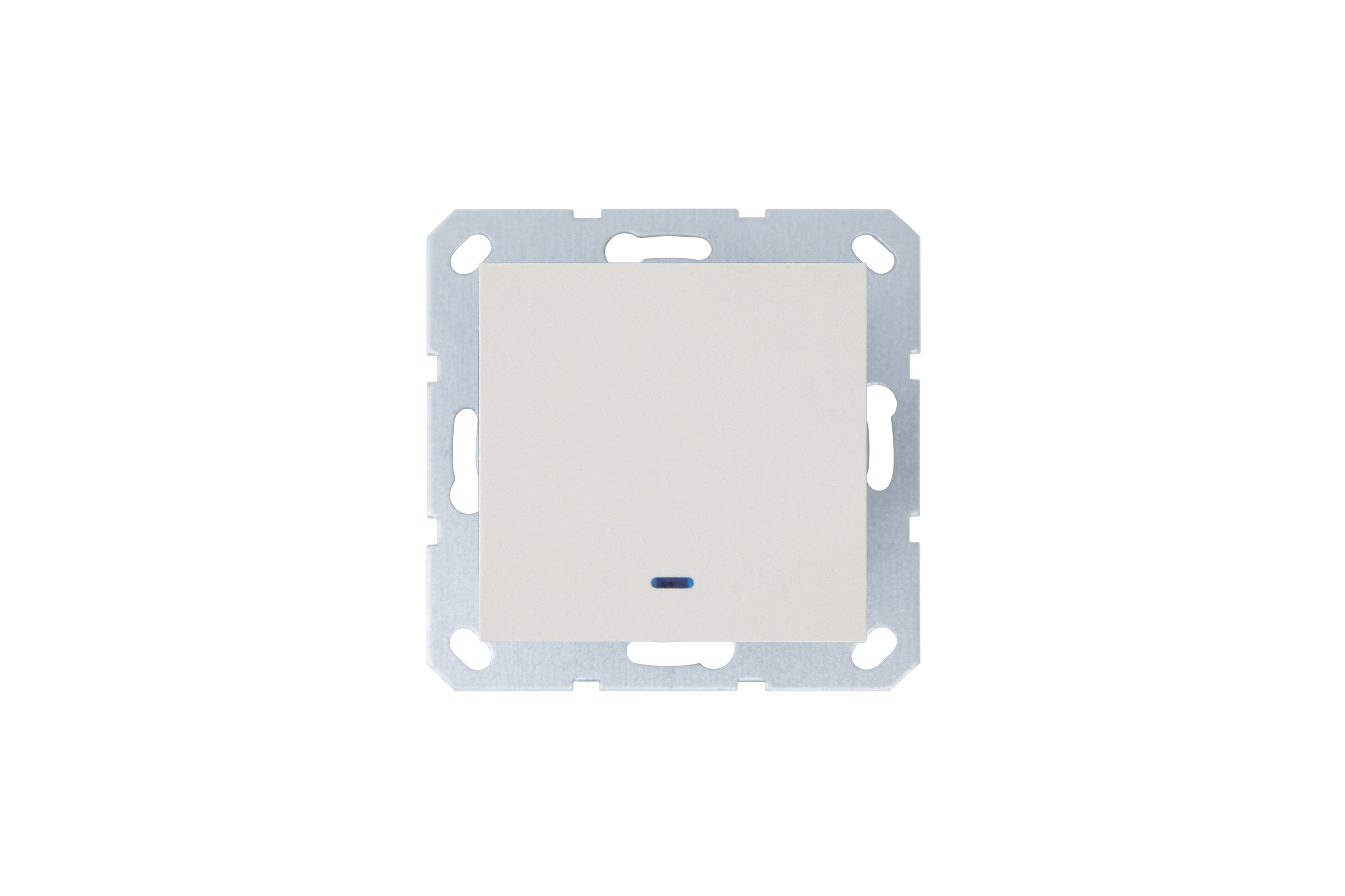 Jasmart G Слоновая кость Выключатель 1-кл с подсветкой 10A 250V~