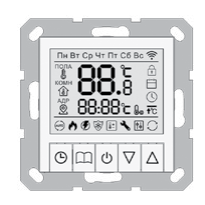 Jasmart G Белый глянцевый Терморегулятор электронный 16А 250V~ в комплекте с датчиком (4м, 5х20мм)