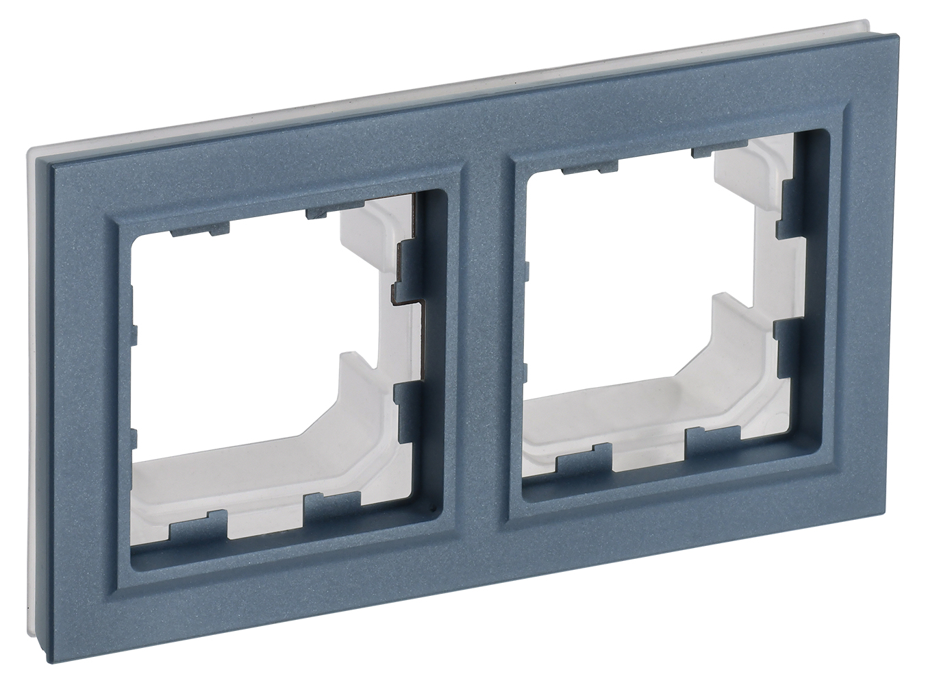 IEK BRITE Рамка 2-местная IP44 РУ-2-БрМ-44 маренго