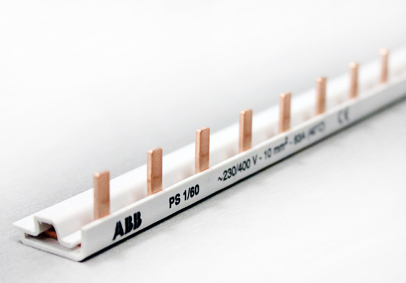 ABB PS1/60 Разводка шинная 1Ф. комп. 60мод.63А штырек
