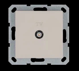 Jasmart G Тауп Розетка TV оконечная
