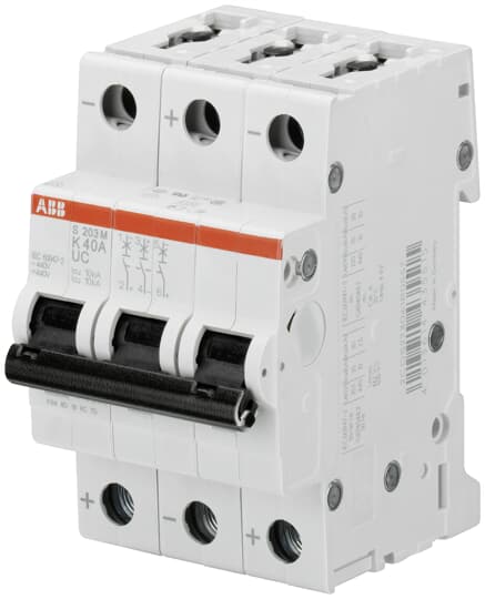 ABB Выключатель автоматический 3-полюсной S203M Z10UC