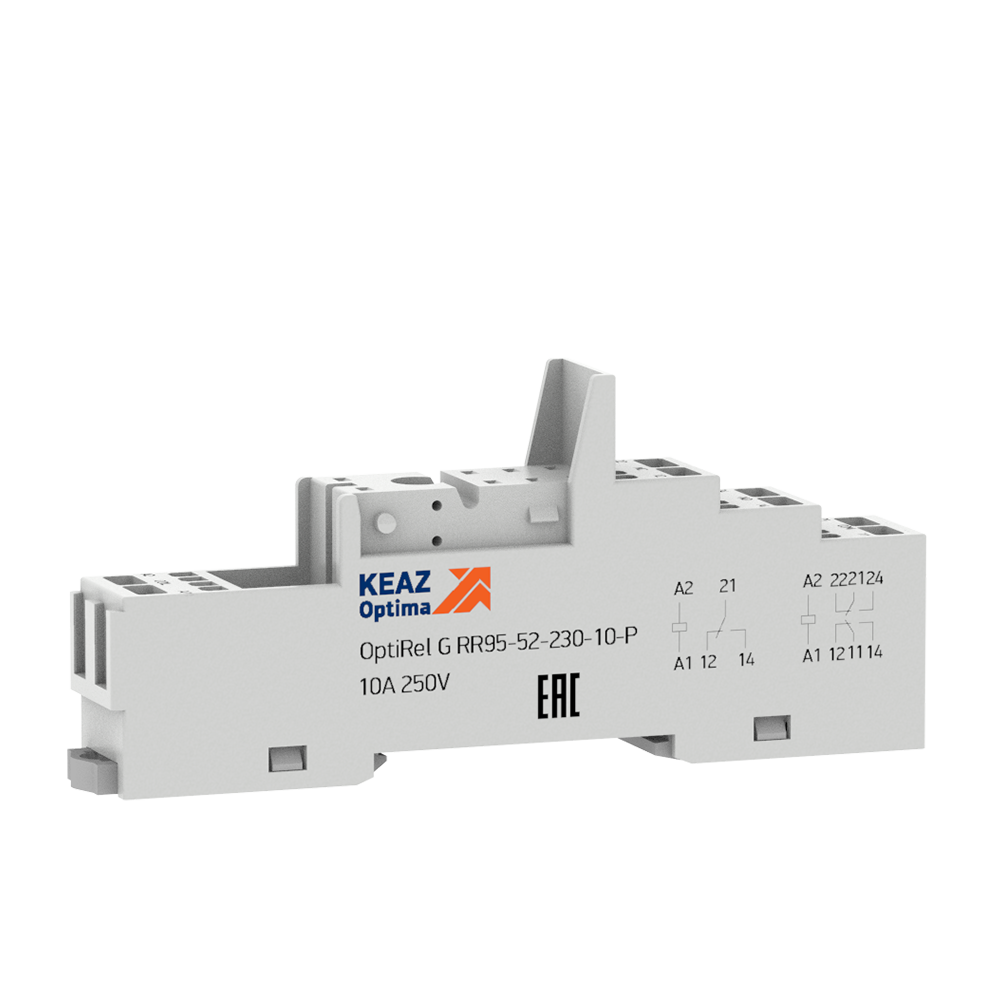 КЭАЗ Розетка для реле OptiRel G RR95-52-230-10-P