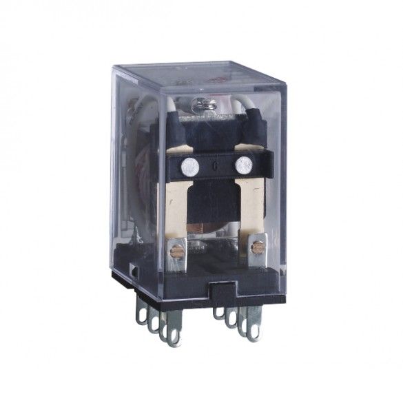 CHINT Промежуточное реле JZX-22F(D) 3 конт. с инд. LED 5А 12В AC