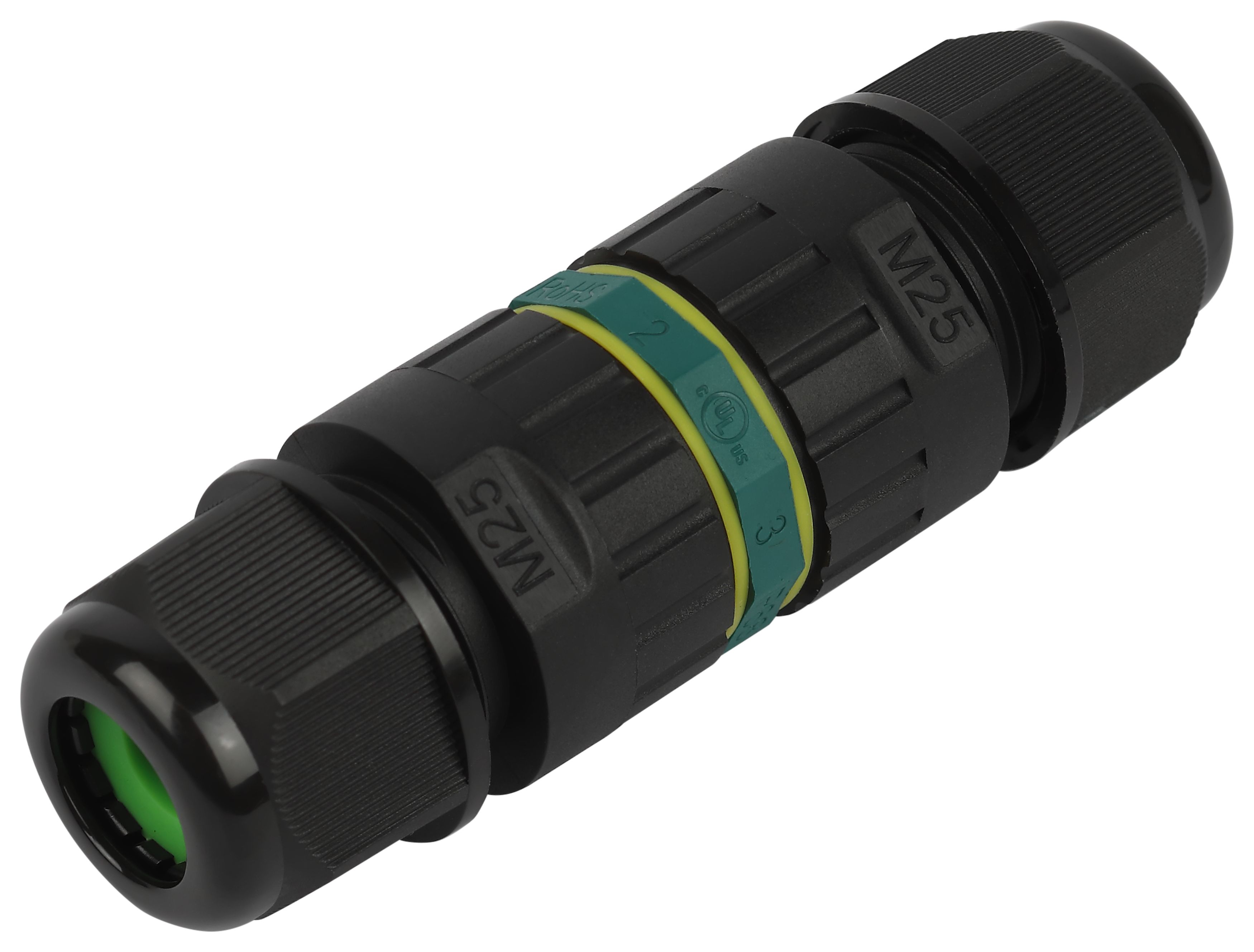 ЭРА Коннектор NO-224-674 кабельный прямой 5-Pin 0.5-2.5 мм2 безвинтовой IP68