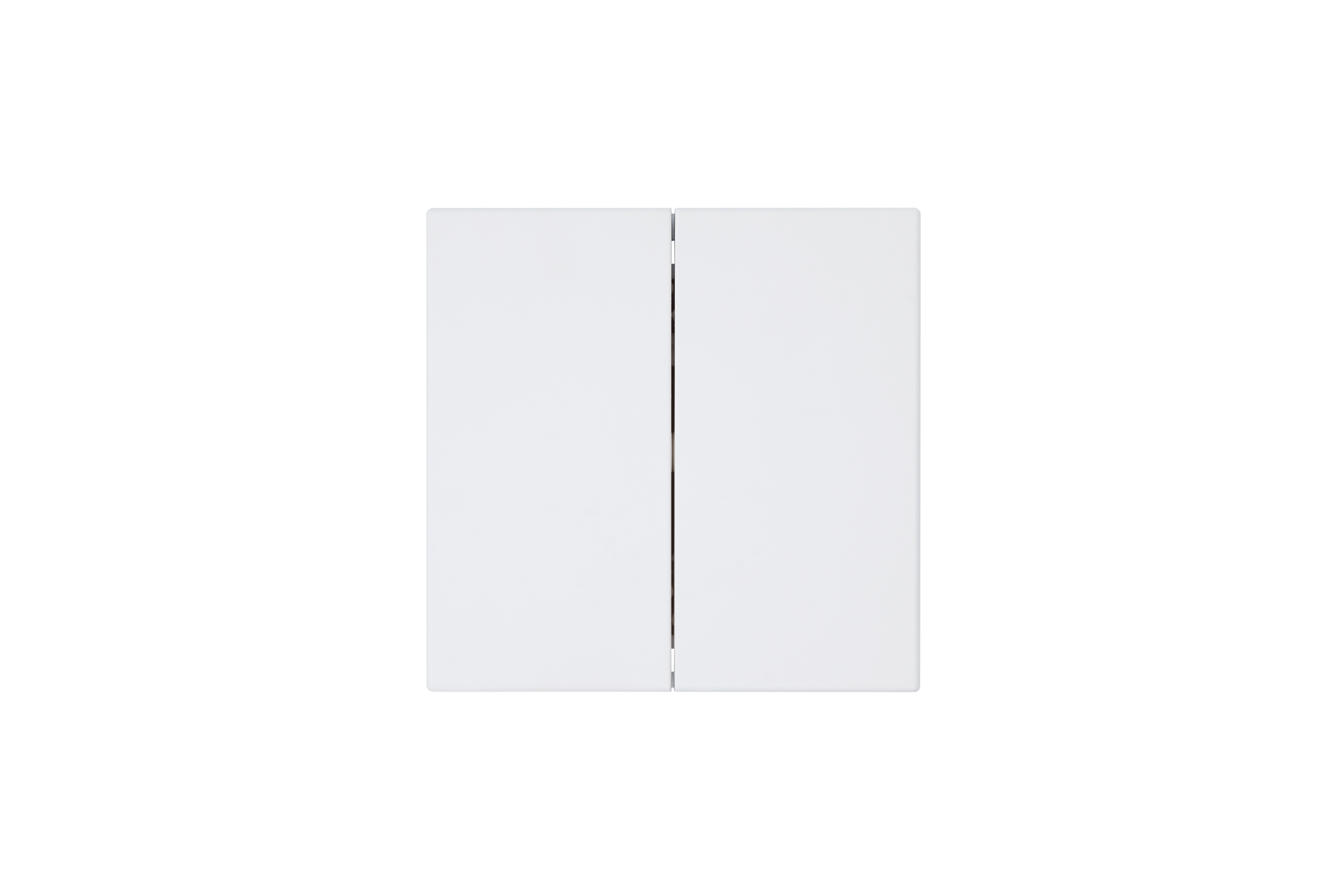 Jasmart FD Матовый белый (soft touch) Выключатель 2-кл перекрестный 10А, 250В