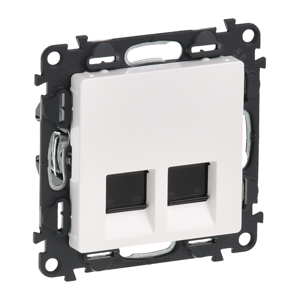 Legrand Valena LIFE DIY Бел Розетка комп(RJ45) 2-ая 6 кат UTP