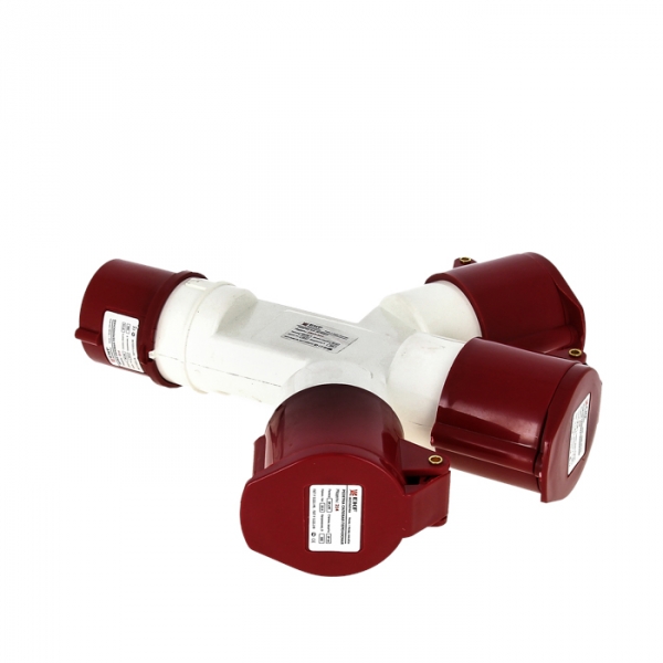 EKF PROxima Розетка трехлучевая 1013-214 3Р+РЕ 16А 380В IP44