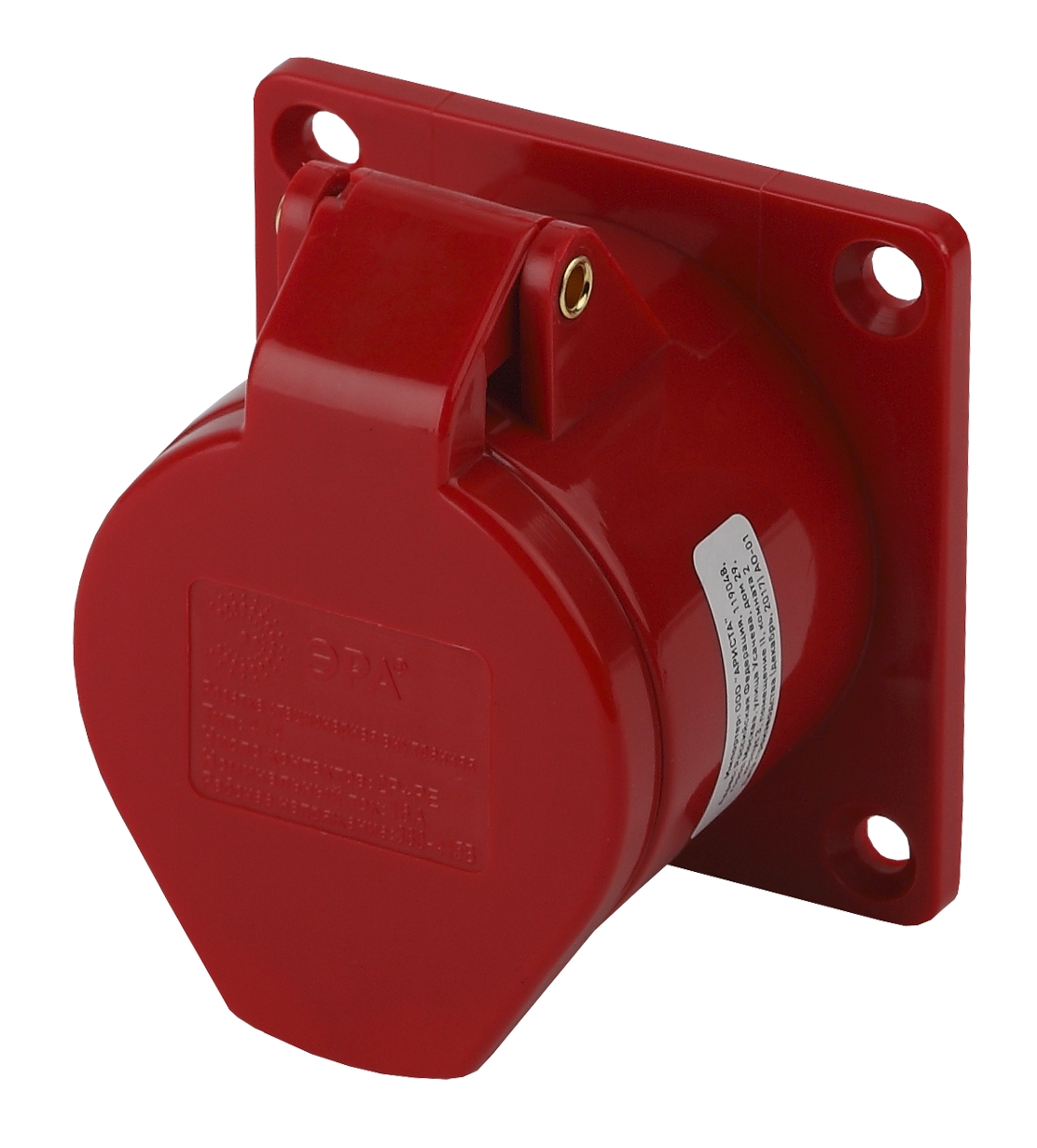 ЭРА Розетка R(IN)-16-3P-PE-IP44 стационарная внутренняя 414 3Р+РЕ 16А 380В IP44