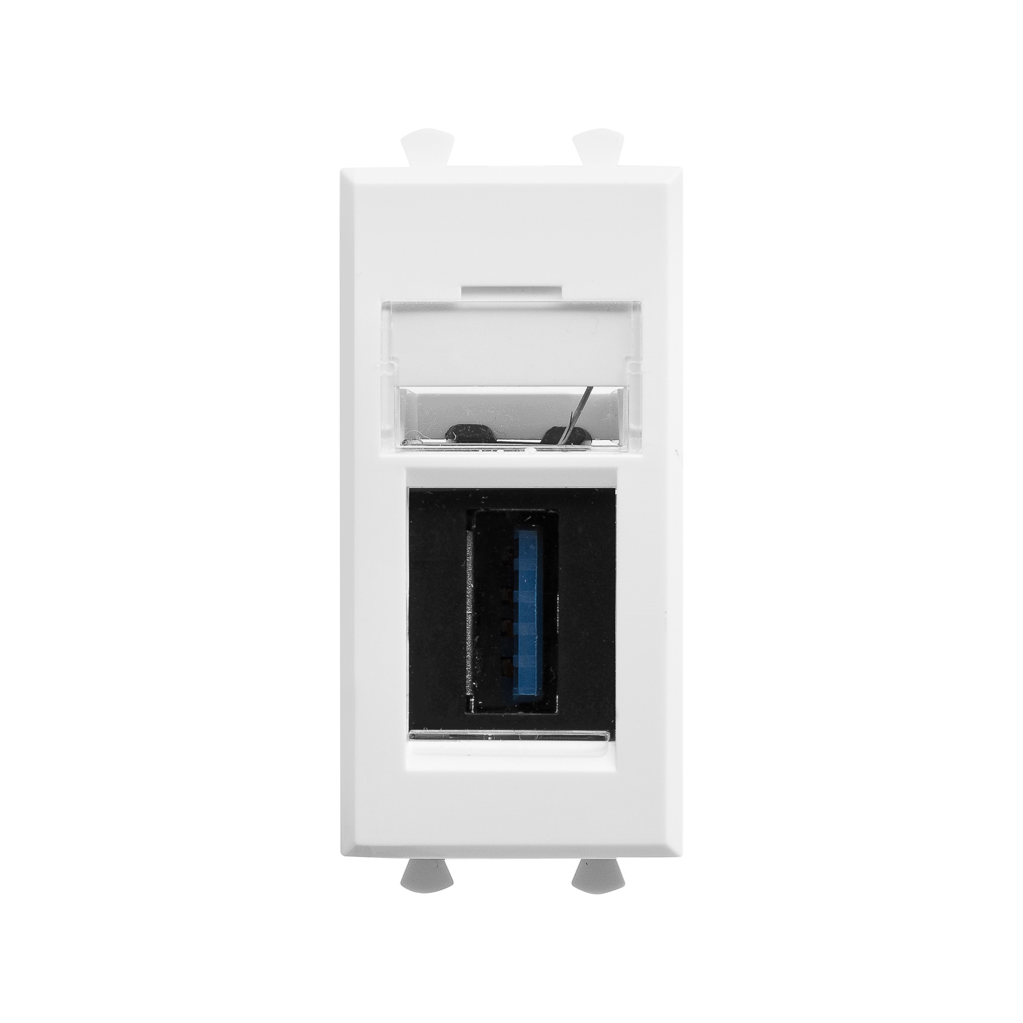 DKC Avanti Белое облако Розетка тип А-А USB 3.0 1 модуль