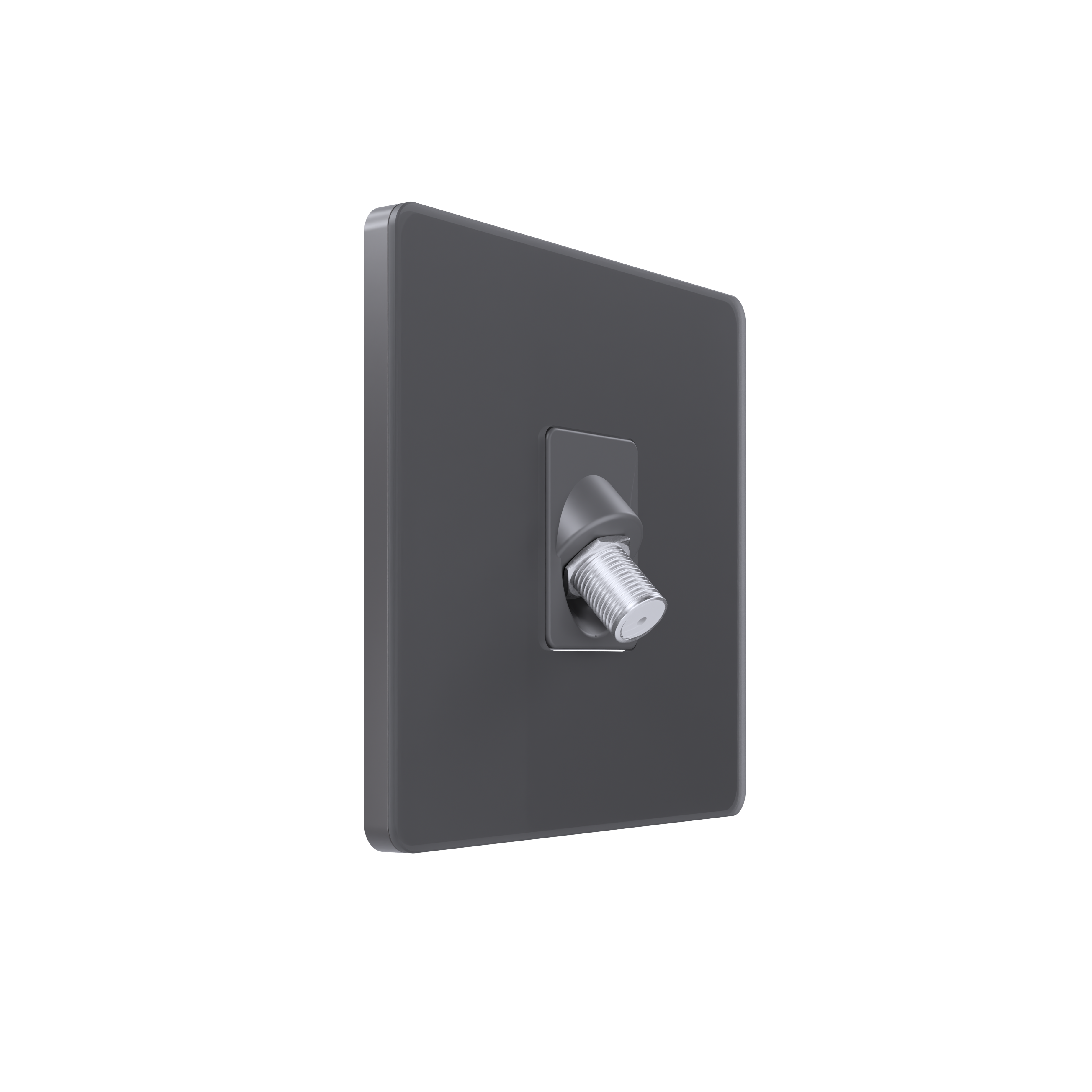 Systeme Electric Systeme Infinity Вулканический пепел Розетка телевизионная TV/FM/SAT 5-2400MГц