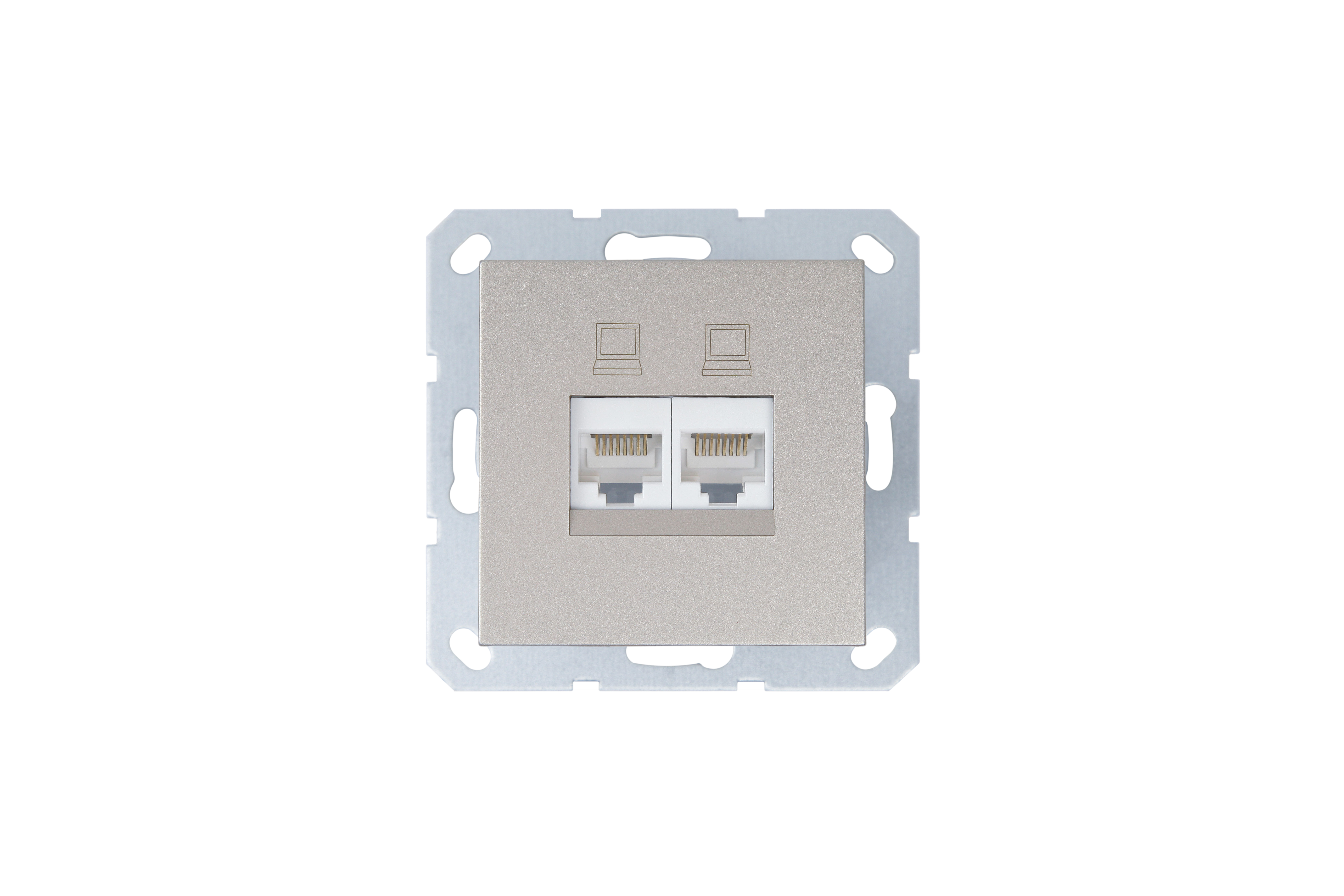 Jasmart G Шампань Розетка RJ45 2-ая