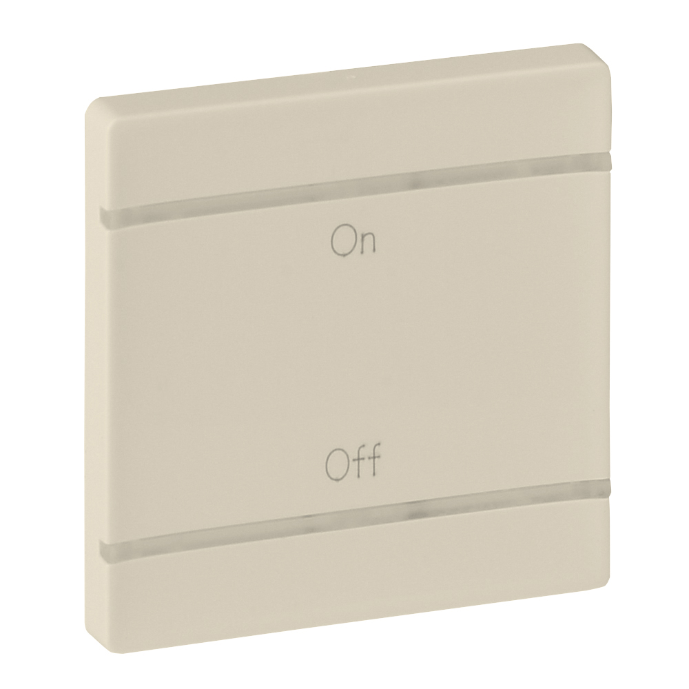 Legrand Valena LIFE Сл.кость MyHome Накладка для мех. BUS/SCS.С символом "On-Off".2 модуля