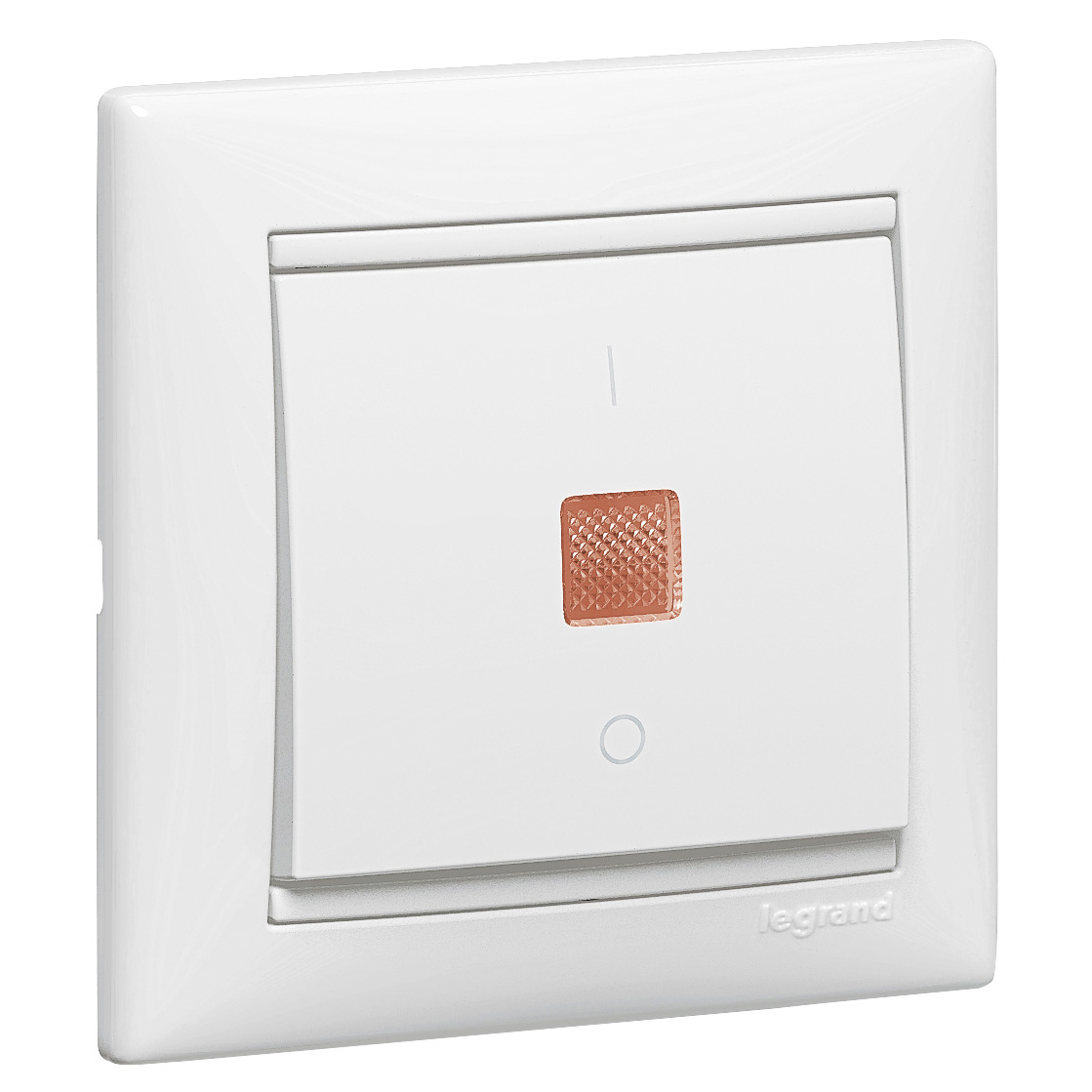 Legrand Valena Бел Выключатель двухполюсный с индикацией 16A 250В