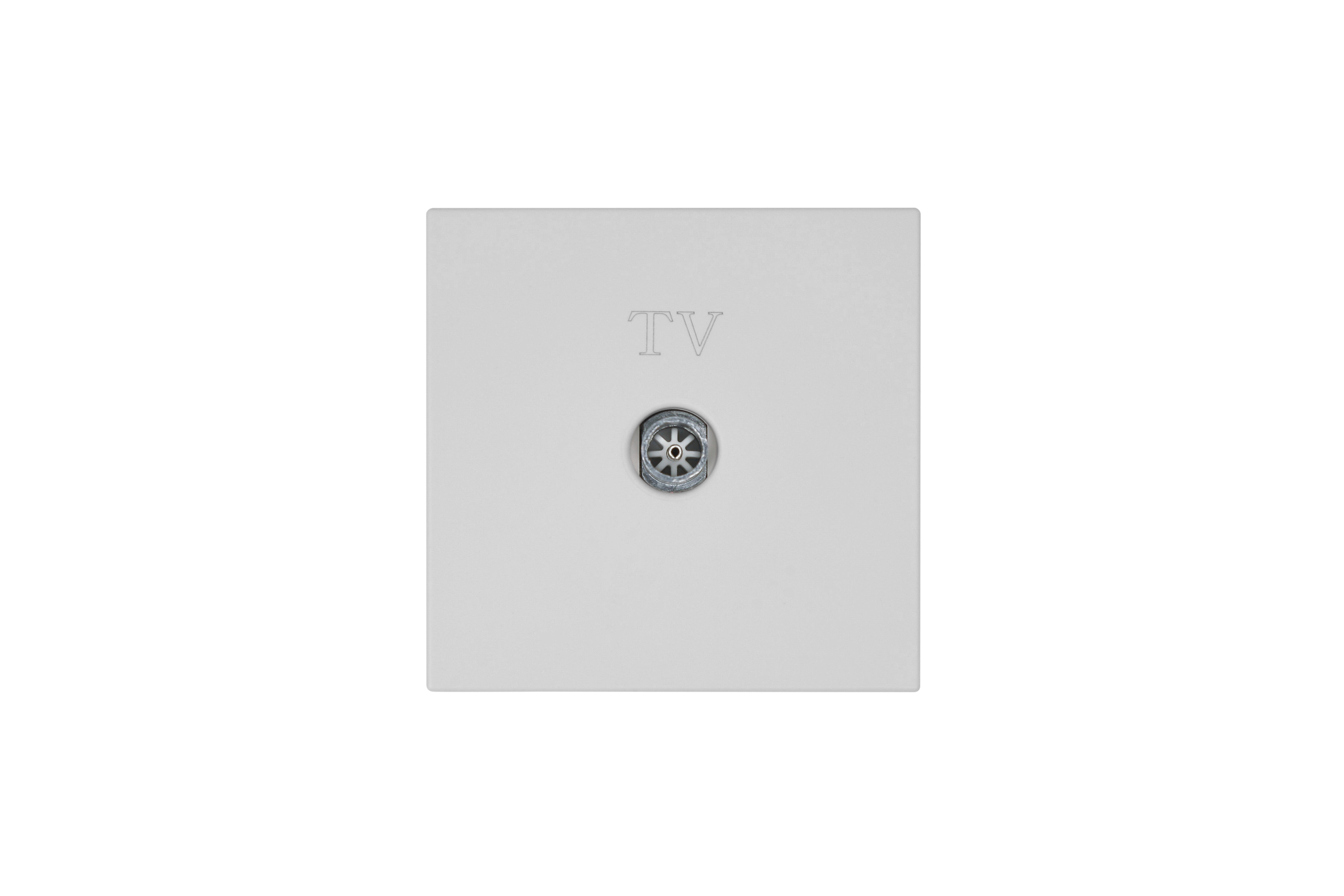 Jasmart FD Матовый тауп (soft touch) Розетка TV Φ9.5mm оконечная