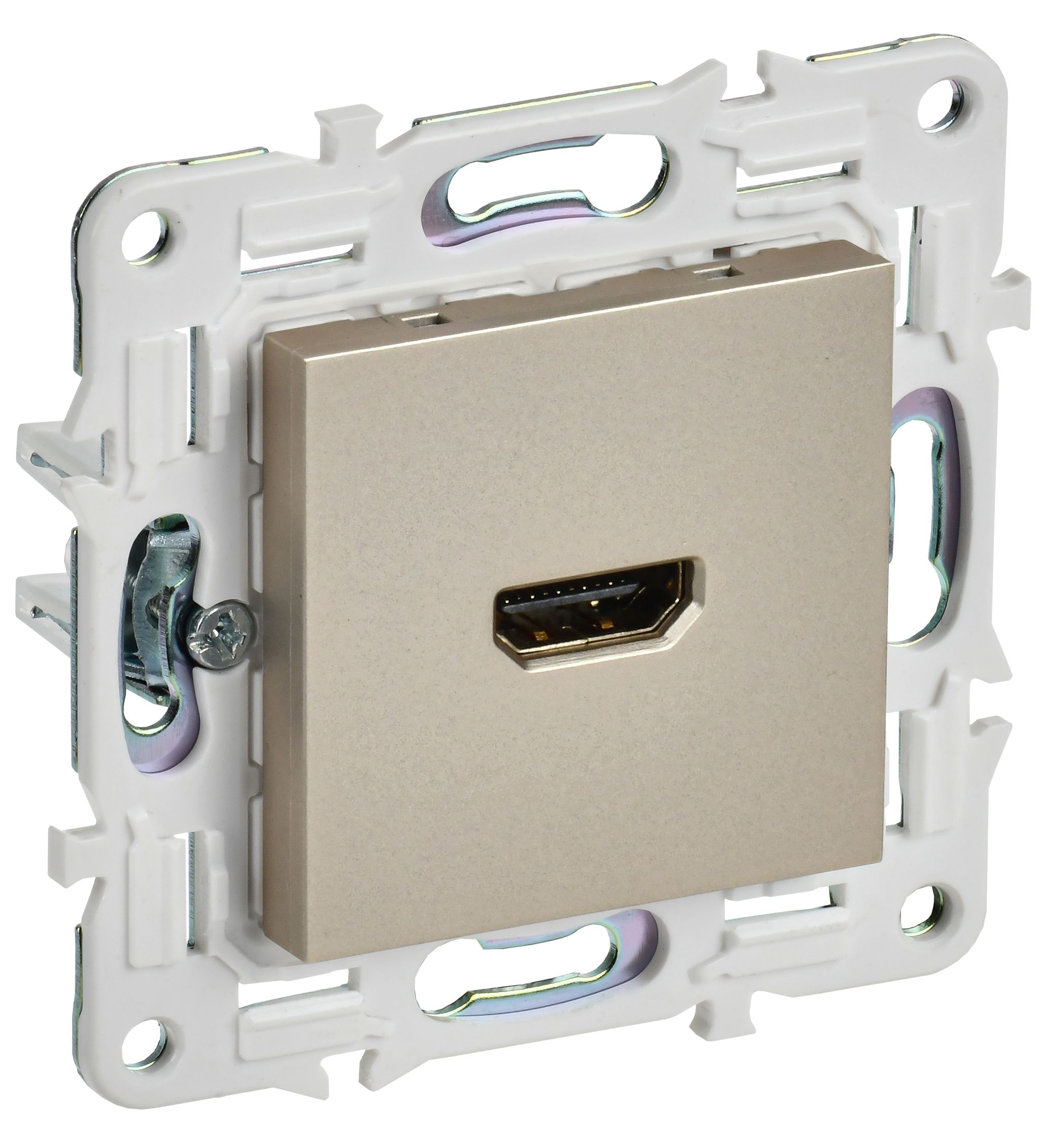 IEK SKANDY Шампань Розетка HDMI SK-H01Sh