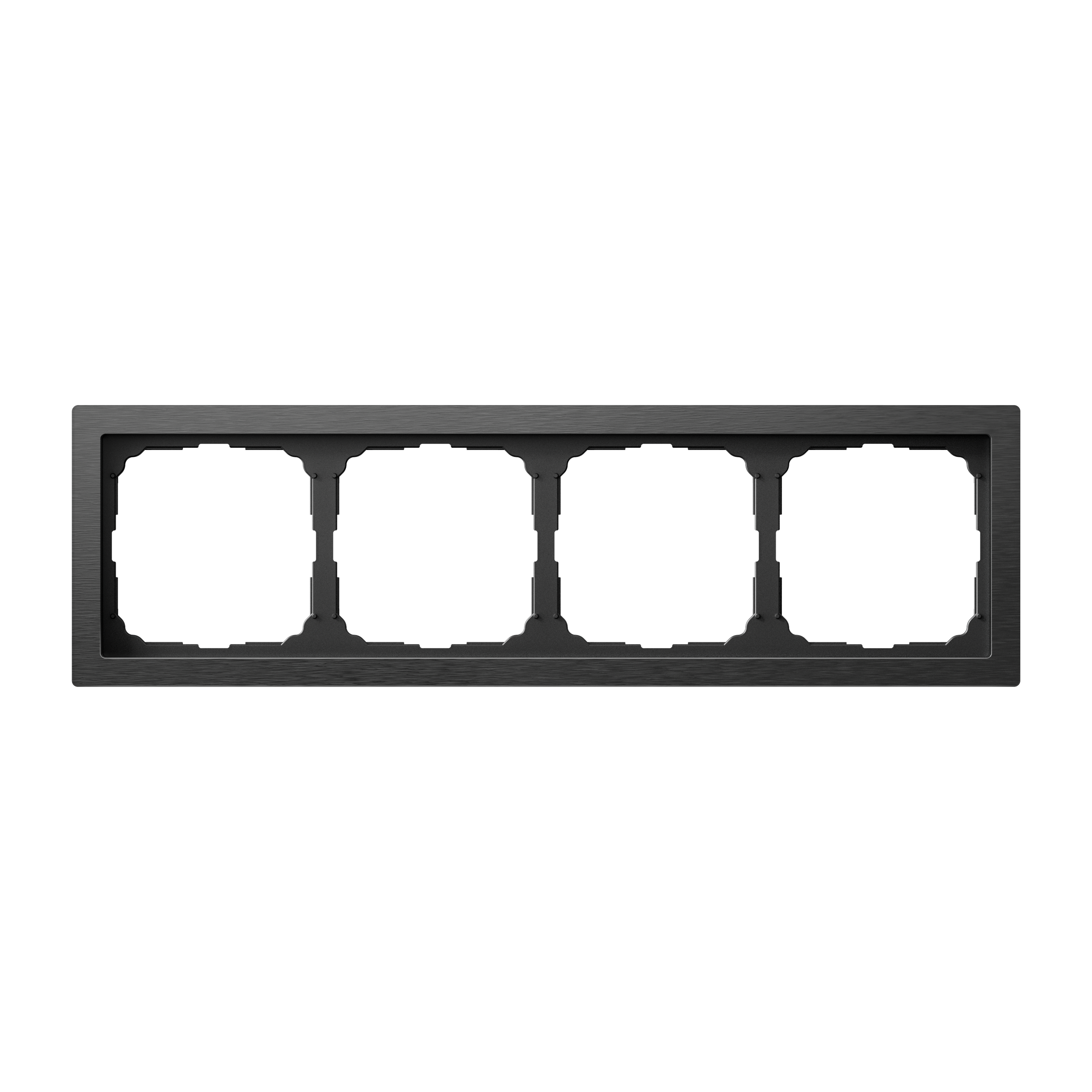 Systeme Electric ArtGallery Pure Металл Оникс Рамка 4-ая