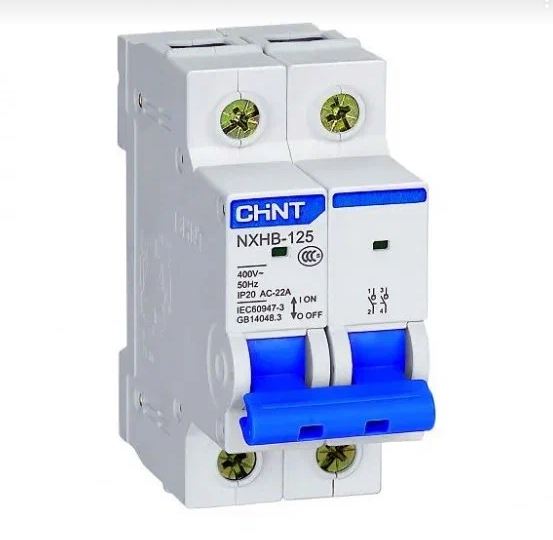 CHINT Выключатель нагрузки NXHB-125 2P 100A (R)