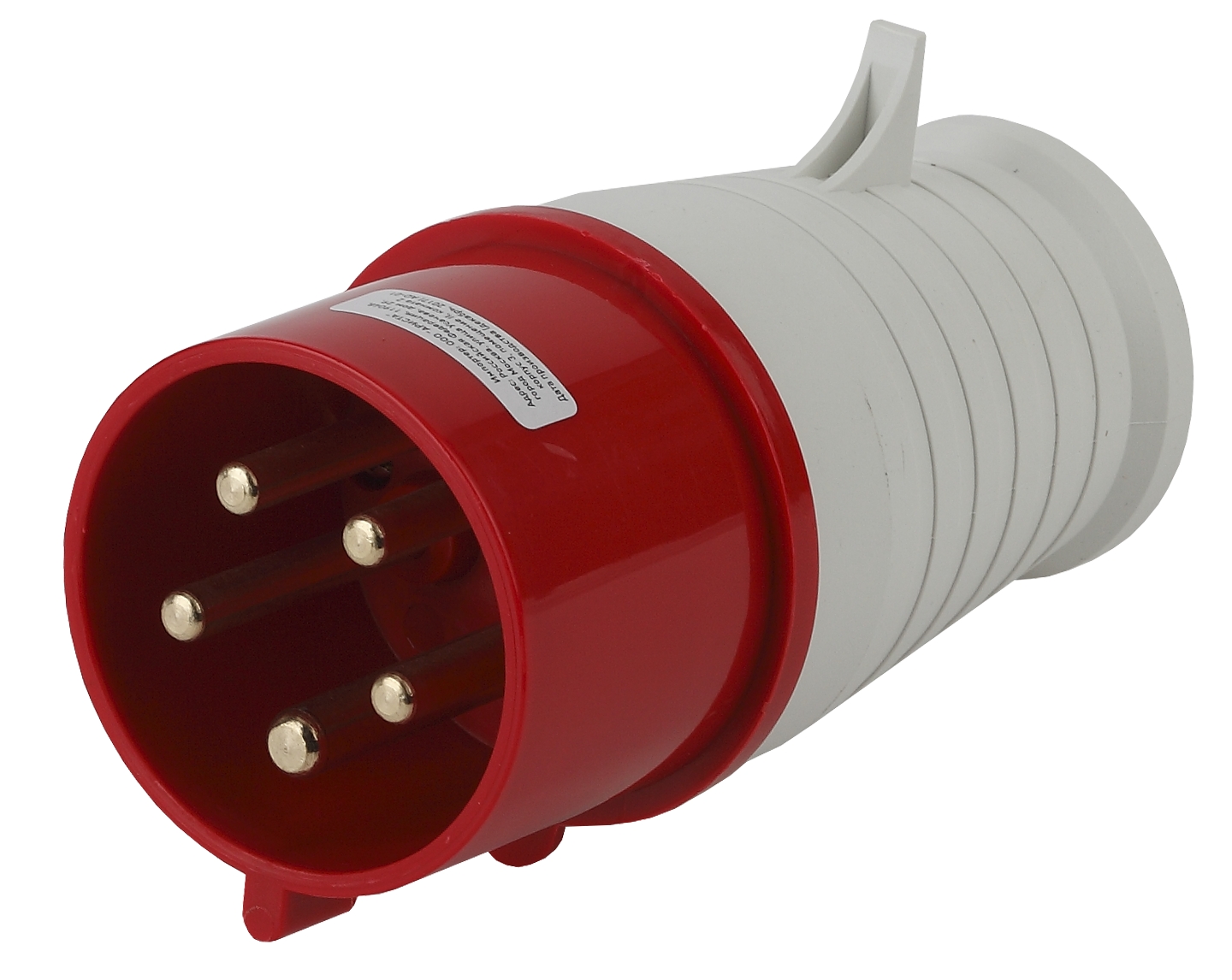ЭРА Вилка V-32-3P-PE-N-IP44 переносная 025 3Р+РЕ+N 32А 380В IP44