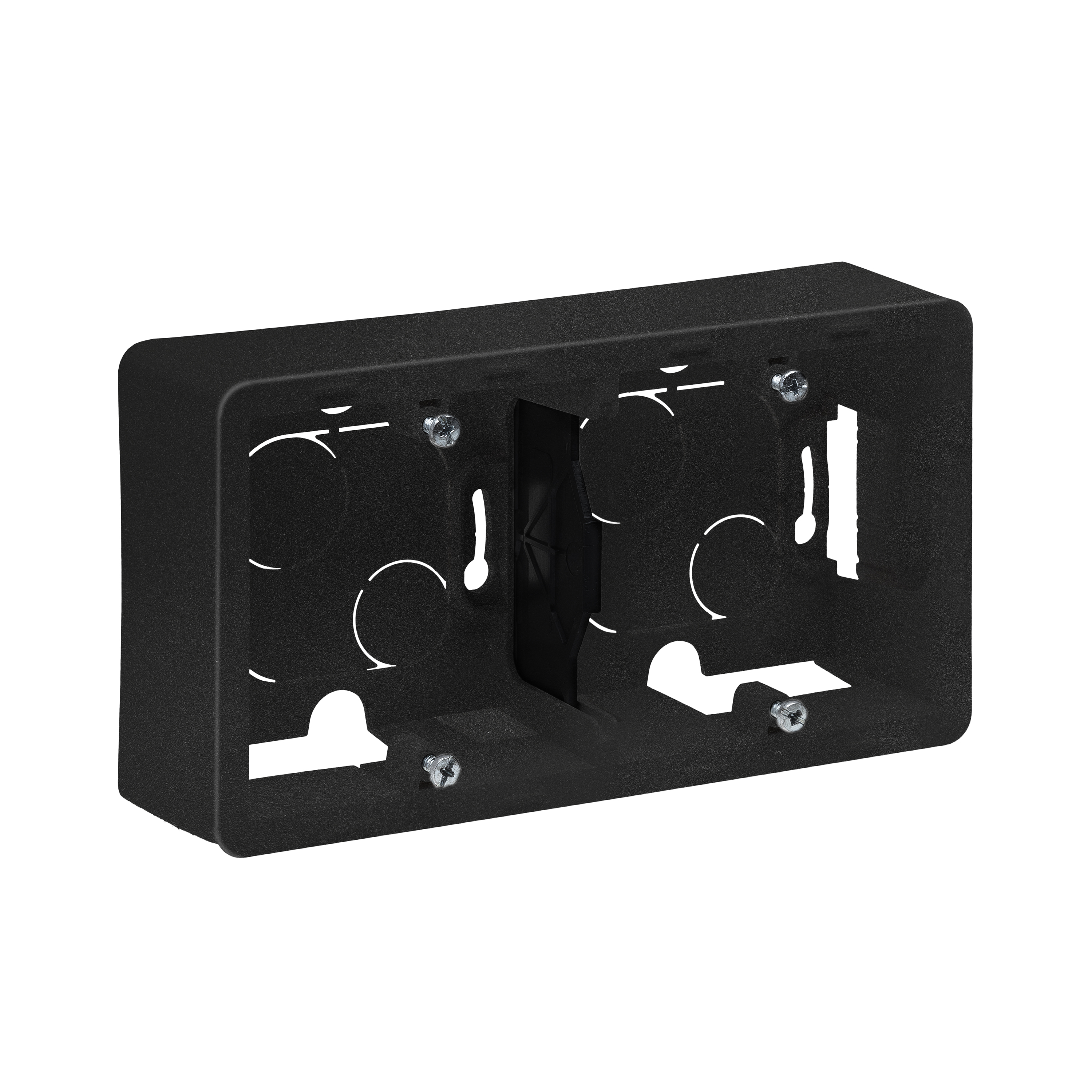 Legrand INSPIRIA Антрацит Коробка накладного монтажа - 2 поста