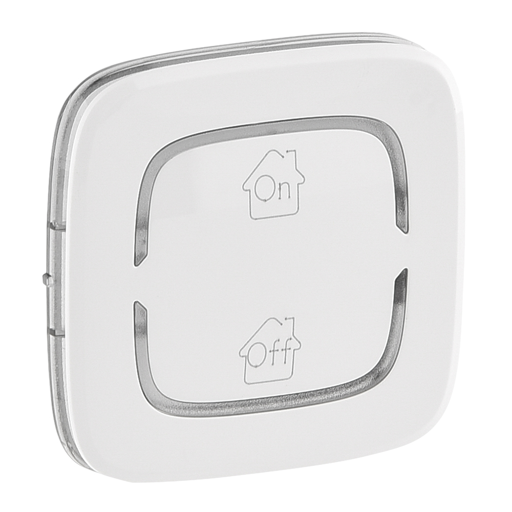 Legrand Valena ALLURE Бел MyHome Накладка механизма BUS/SCS.С символом "GEN-On-Off", 2 мод