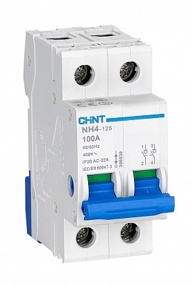 CHINT Выключатель нагрузки NH4 2P 63A (R)