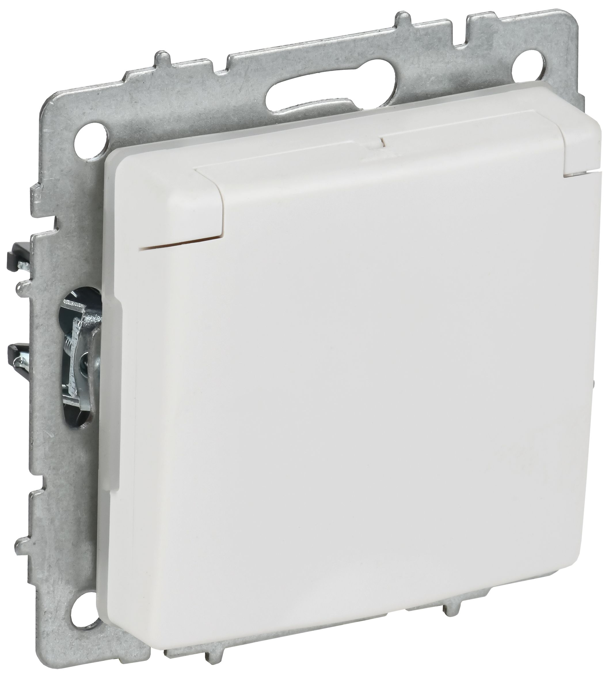 IEK BRITE Роз. с з/к/ш с кр. 16А IP44 РСбш10-3-44-БрАБ а/б