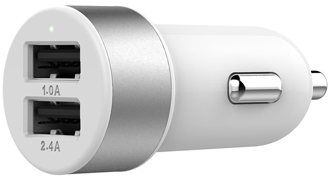 Intro CC120 USB зарядки_25USB Car charger, 2,4A (100/2160)