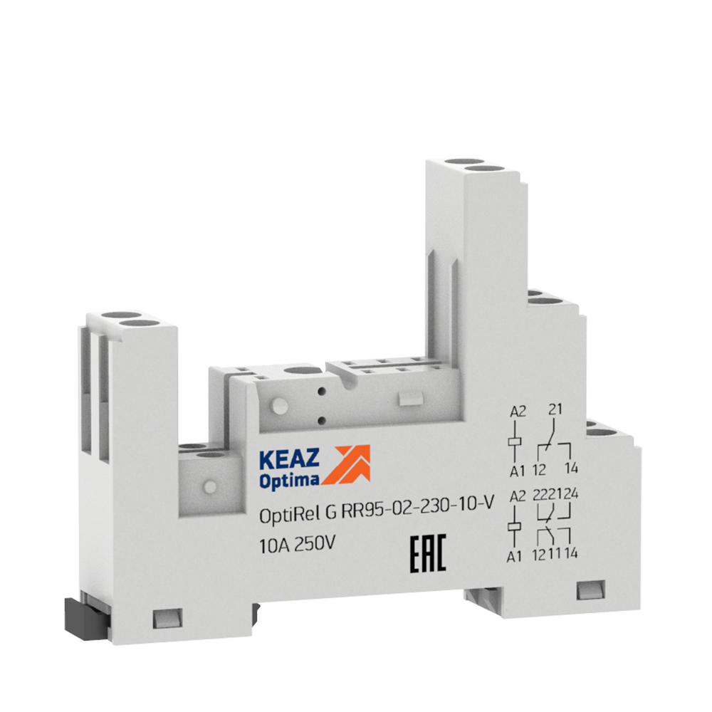 КЭАЗ Розетка для реле OptiRel G RR95-02-230-10-V