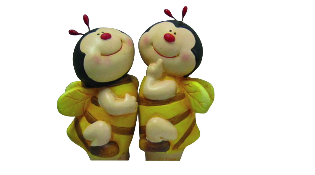 Ороситель GREEN APPLE  GKS122-01-1 декоративный Пчелка 5*4*14.5 см