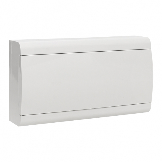 EKF PROxima Щит распределительный ЩРН-П-18 "SlimBox" белая дверца IP41