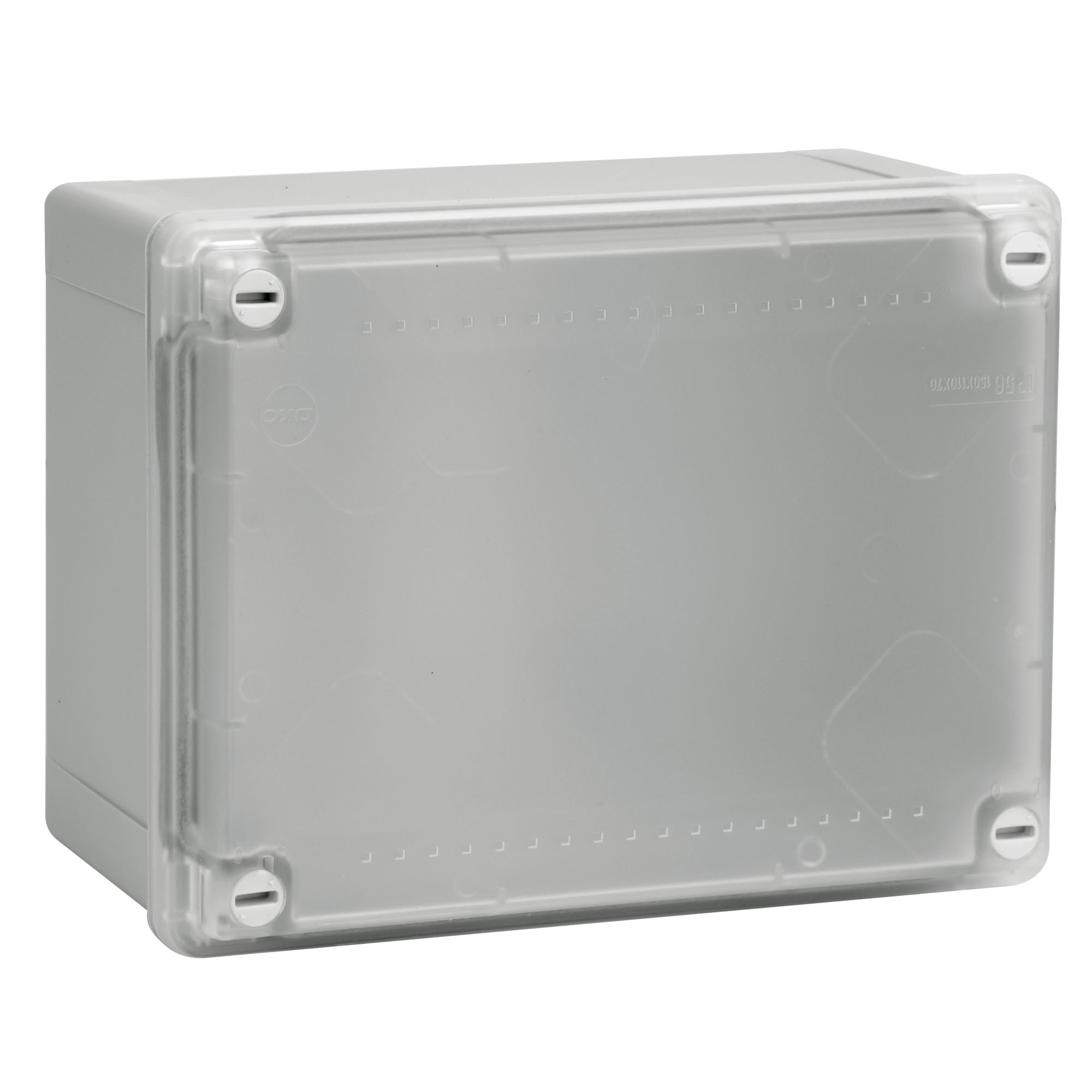 DKC Коробка ответвит. с гладкими стенками, прозрачная, IP56, 240х190х90мм