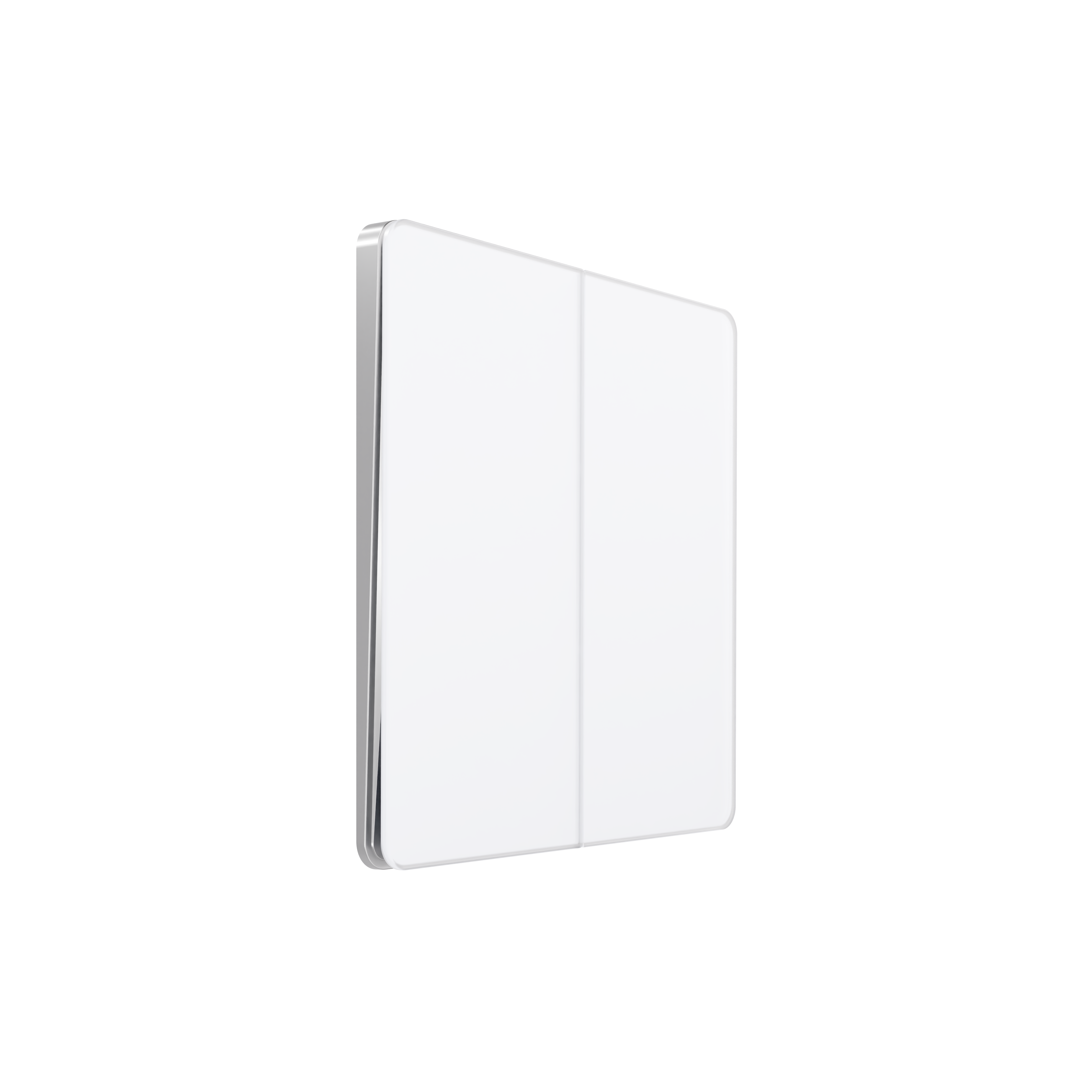 Systeme Electric Systeme Infinity Арктический лед Выключатель/Переключатель 2-клавишный, 10А